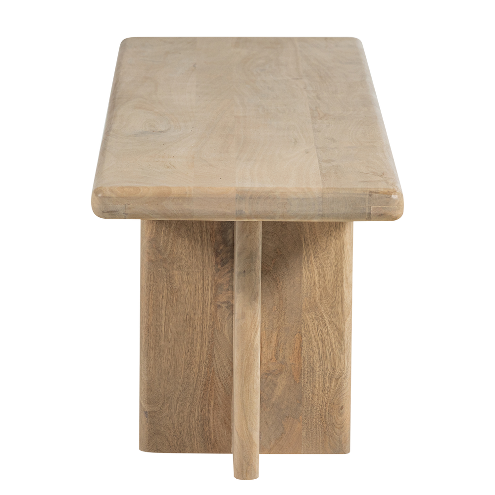 ATO EETBANKJE 180X45 CM MANGOHOUT NATUREL