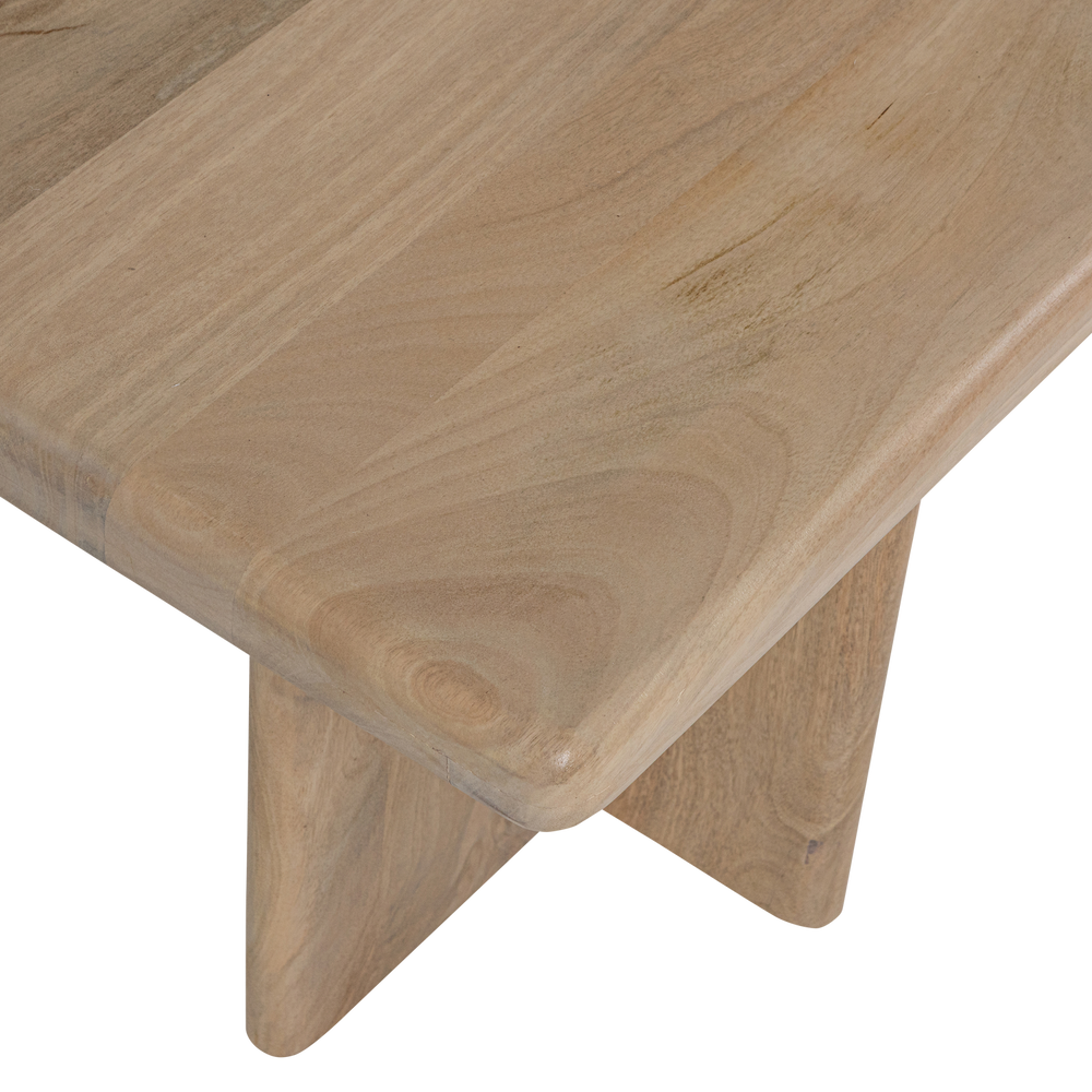 ATO EETBANKJE 180X45 CM MANGOHOUT NATUREL