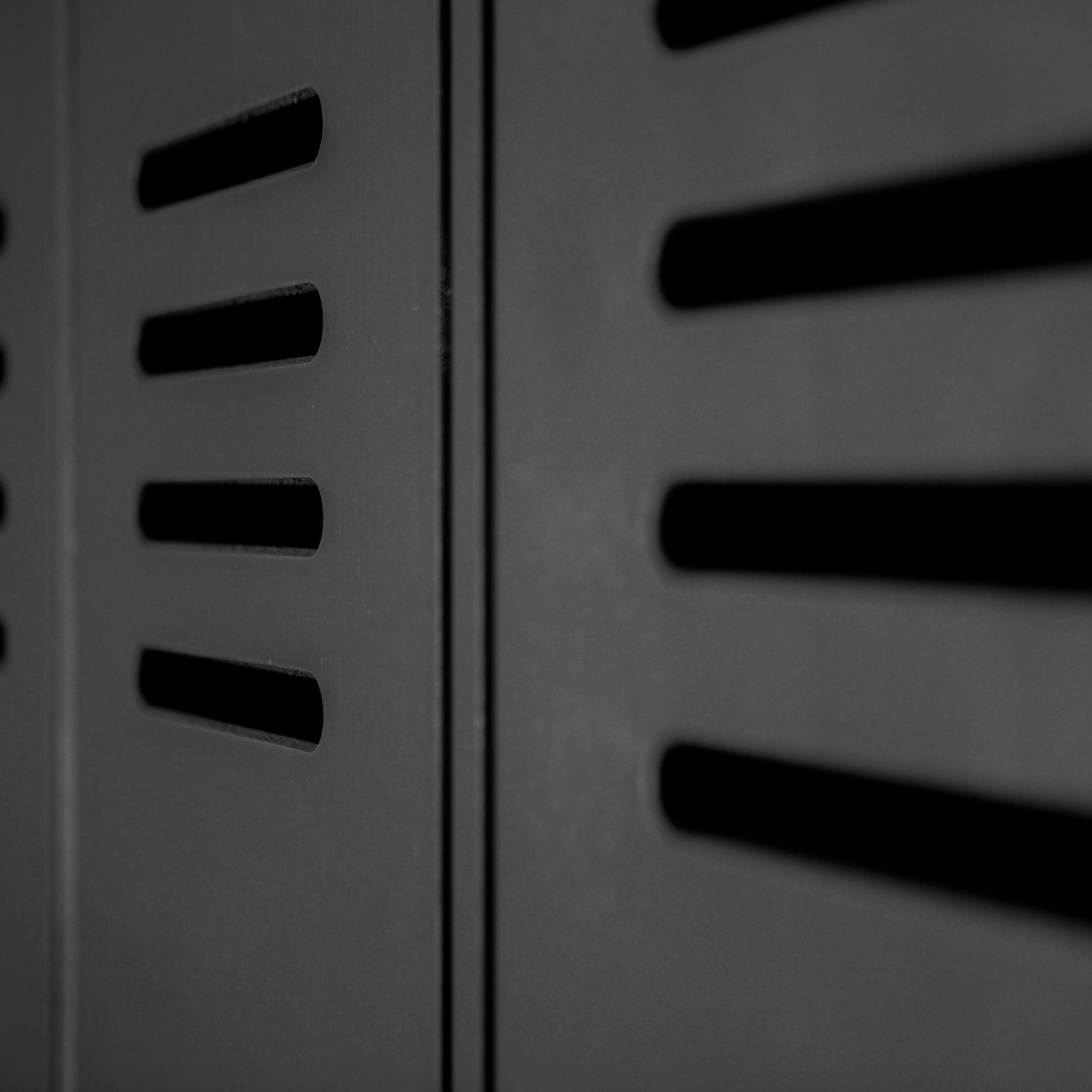 STIJN HOOG 2-DEURS LOCKERKAST ZWART [fsc]