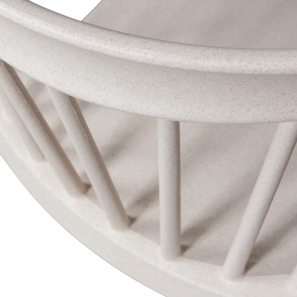 WOOOD - Bliss tuinstoel met spijlen off white