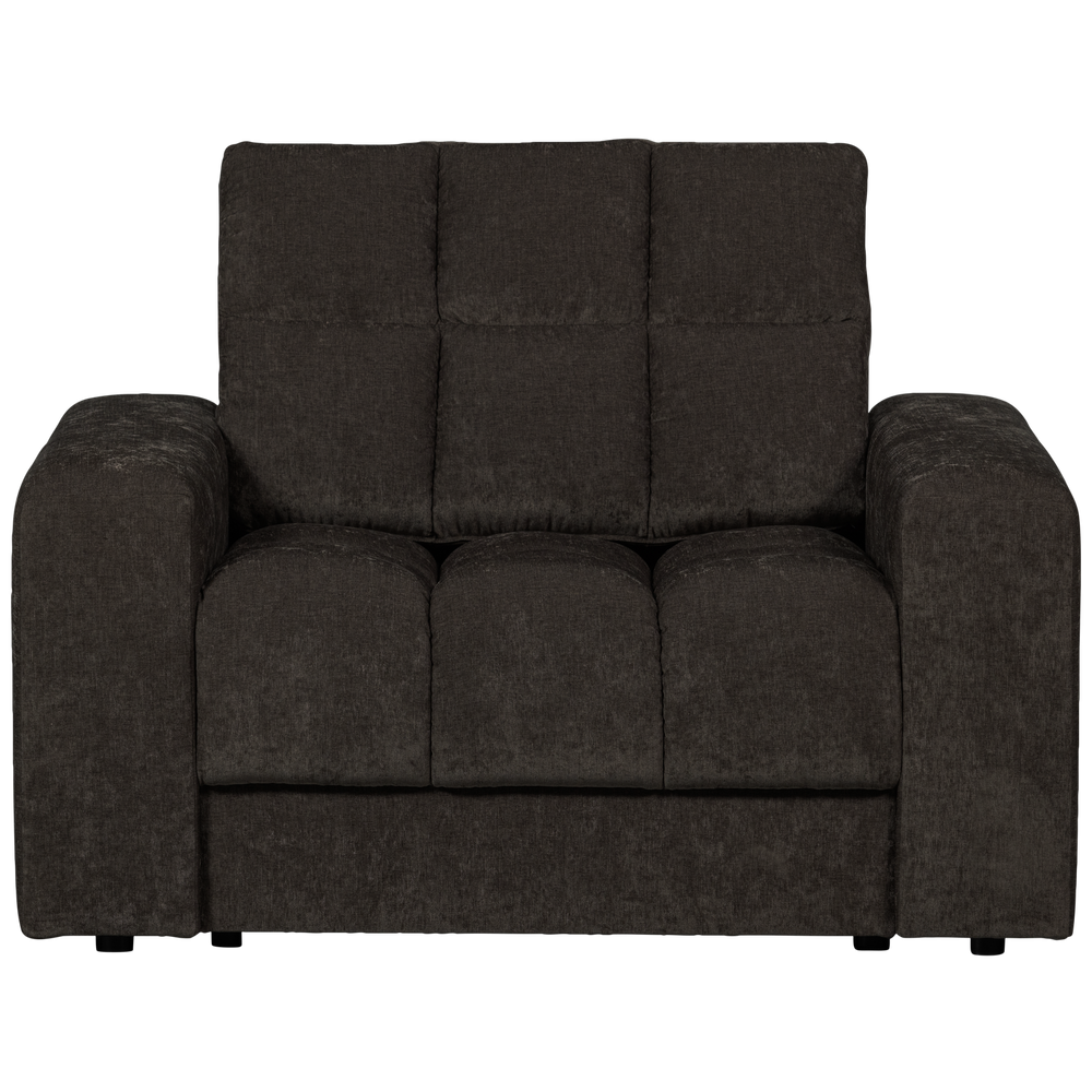SECOND DATE FAUTEUIL VELVET ANTRACIET