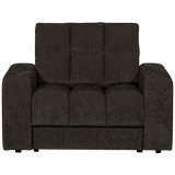 SECOND DATE FAUTEUIL VELVET ANTRACIET