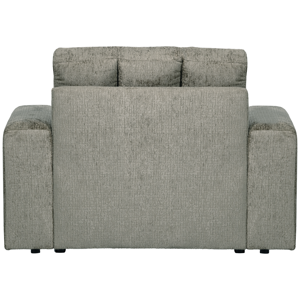 SECOND DATE FAUTEUIL STRUCTURE VELVET FROST