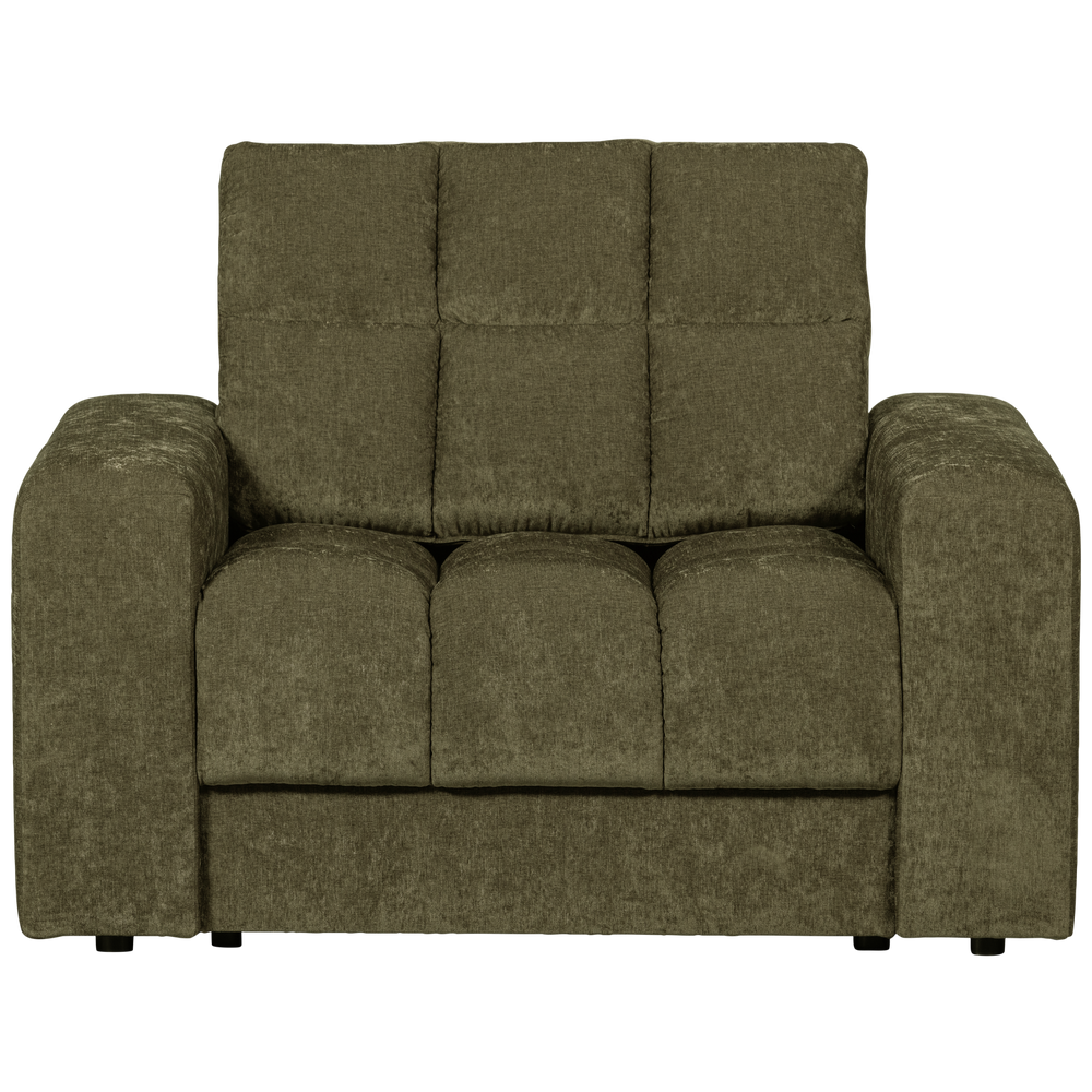 SECOND DATE FAUTEUIL VELVET GROEN