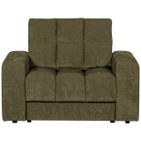 SECOND DATE FAUTEUIL VELVET GROEN