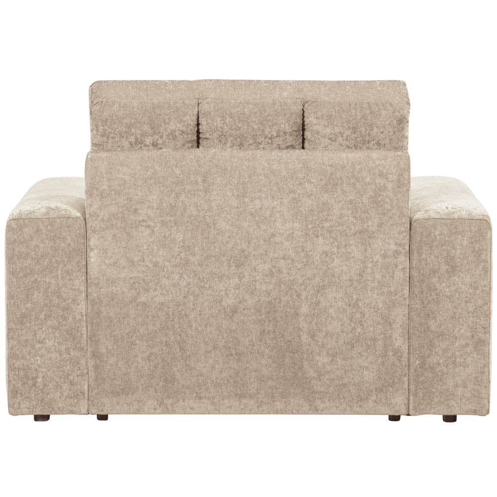 SECOND DATE FAUTEUIL VELVET NOUGAT