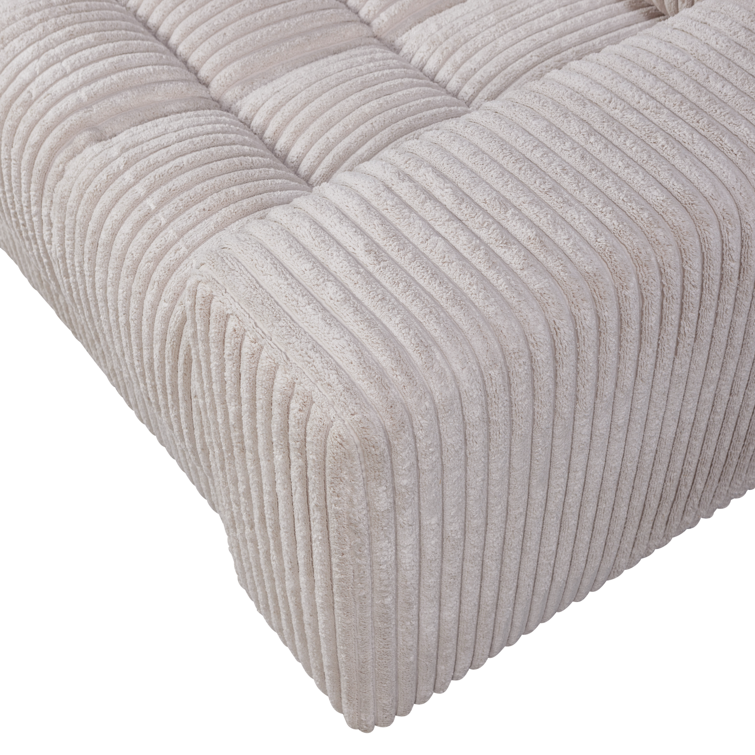 SECOND DATE LOVESEAT RIBSTOF NATUREL