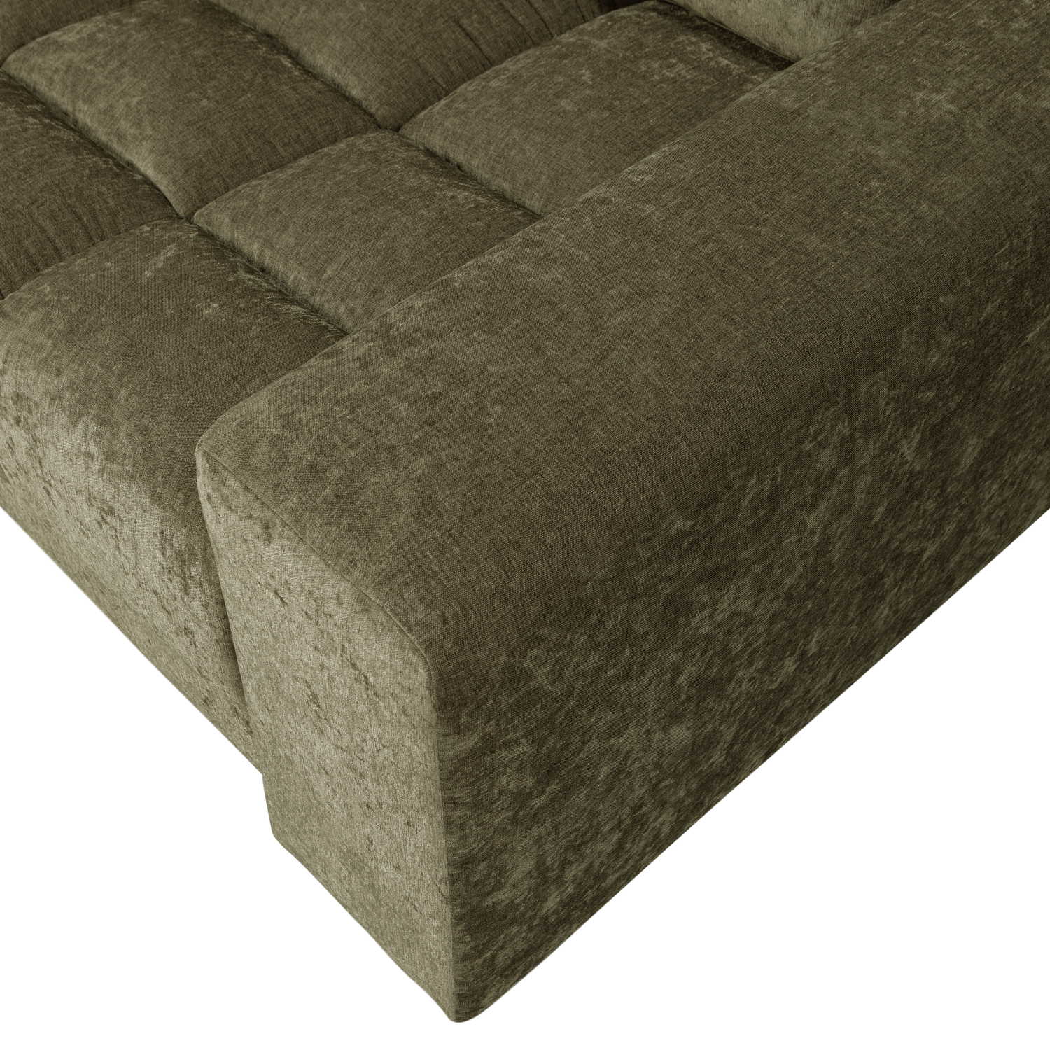 SECOND DATE 2-ZITS BANK VELVET GROEN