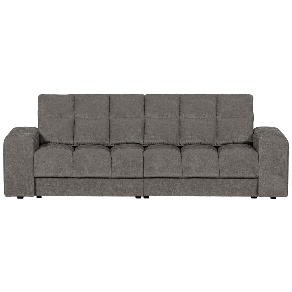 SECOND DATE 2-ZITS BANK VELVET GRIJS