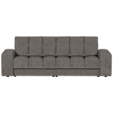 SECOND DATE 2-ZITS BANK VELVET GRIJS