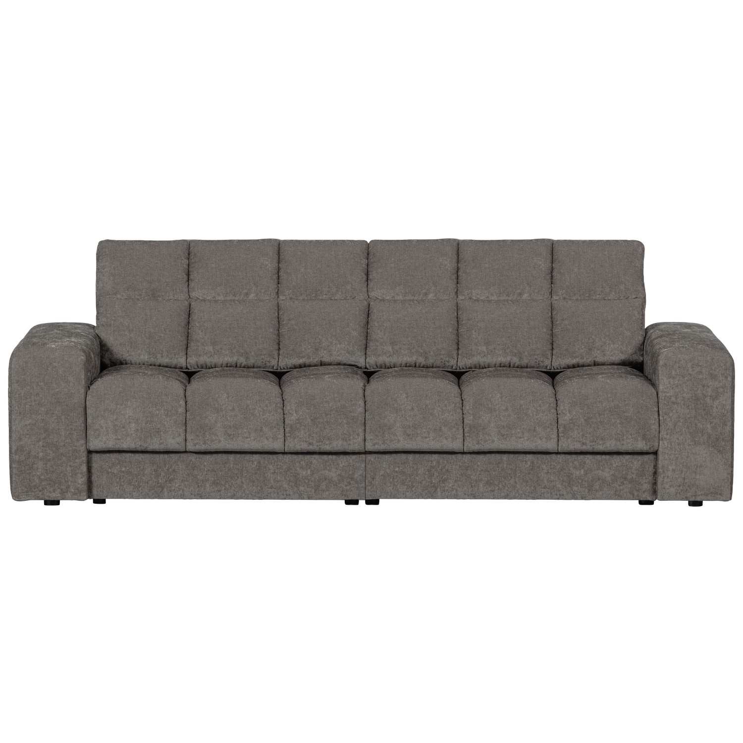 SECOND DATE 2-ZITS BANK VELVET GRIJS