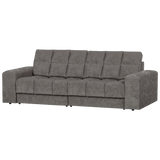 SECOND DATE 2-ZITS BANK VELVET GRIJS