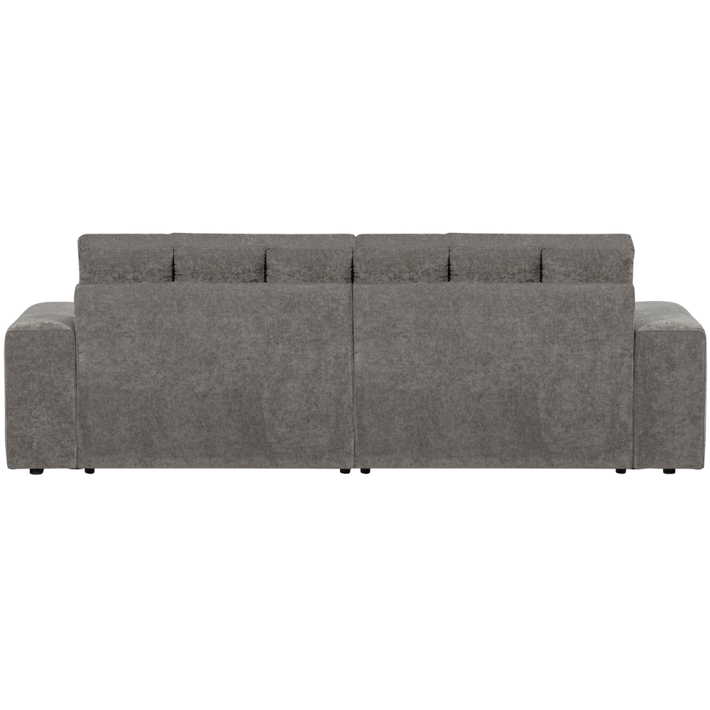 SECOND DATE 2-ZITS BANK VELVET GRIJS