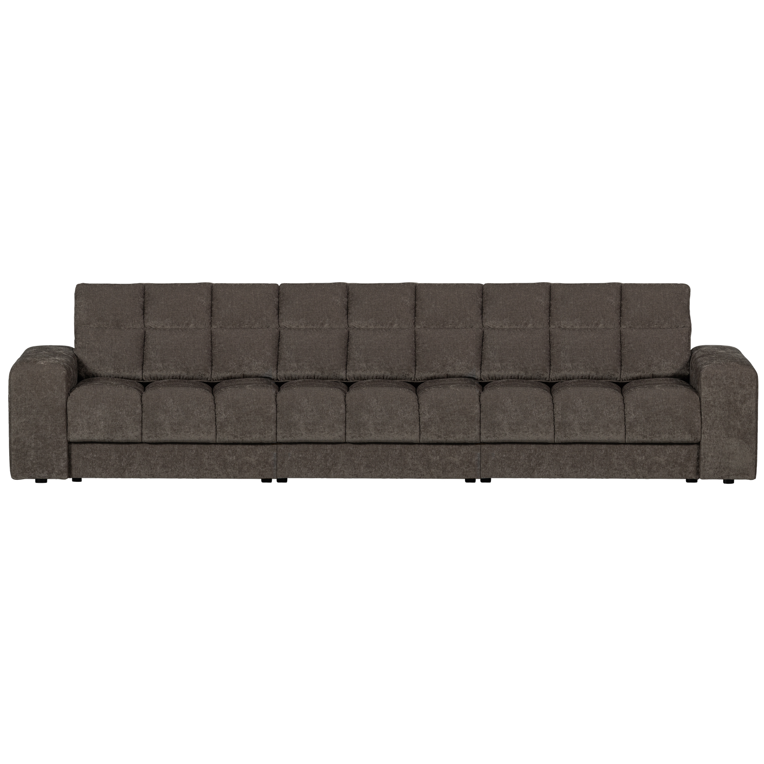 SECOND DATE 3-ZITS BANK VELVET WARMGRIJS