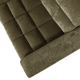 SECOND DATE HOEKBANK LINKS VELVET GROEN