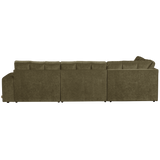 SECOND DATE HOEKBANK LINKS VELVET GROEN