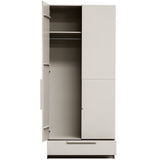 PURE 2-DEURS HANGKAST - SPLITDEUR GRENEN DUST [fsc]