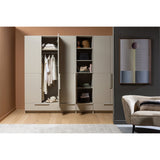 SARA LOUNGE FAUTEUIL LINKS VELVET KHAKI