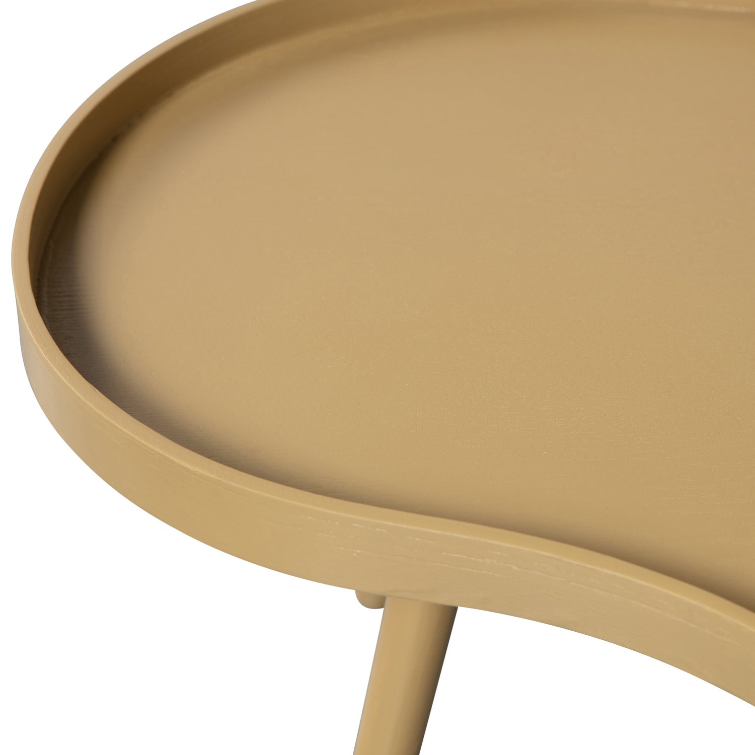 MAE BIJZETTAFEL ORGANISCH LANGWERPIG HOUT ALPACA