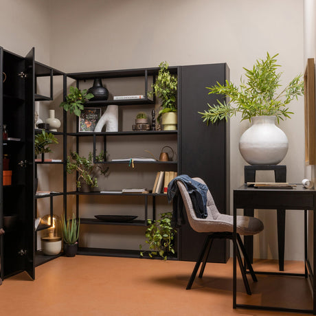 TEUN OPBERGKAST GRENEN DIEPZWART [fsc]