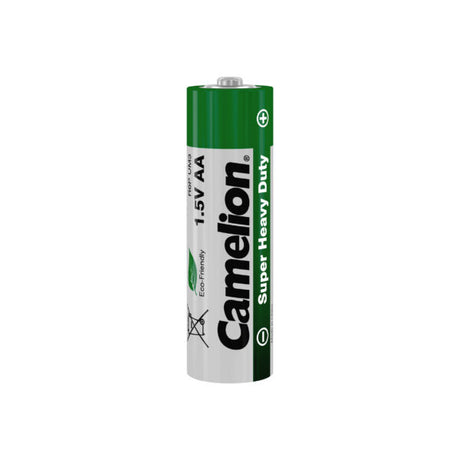 AA-wegwerpbatterij Camelion Super Heavy Duty, 1,5 V, groene behuizing