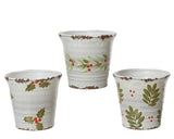 Planter terracotta 3assorti
