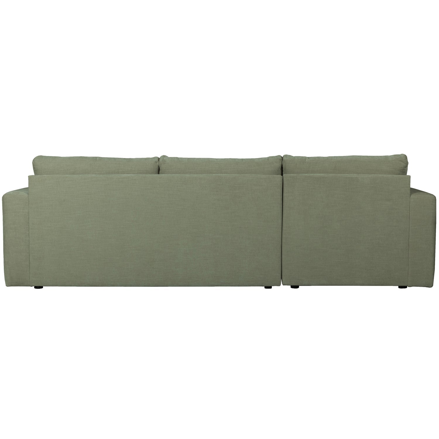 BAR CHAISE LONGUE BANK GEWEVEN STOF LINKS GROEN