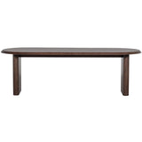 ELLIPS EETKAMERTAFEL MANGOHOUT WALNOOT 90X240 CM