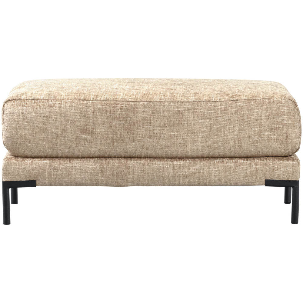 COUPLE POEF 50 CM NATUREL MELANGE