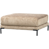 COUPLE POEF 100 CM NATUREL MELANGE