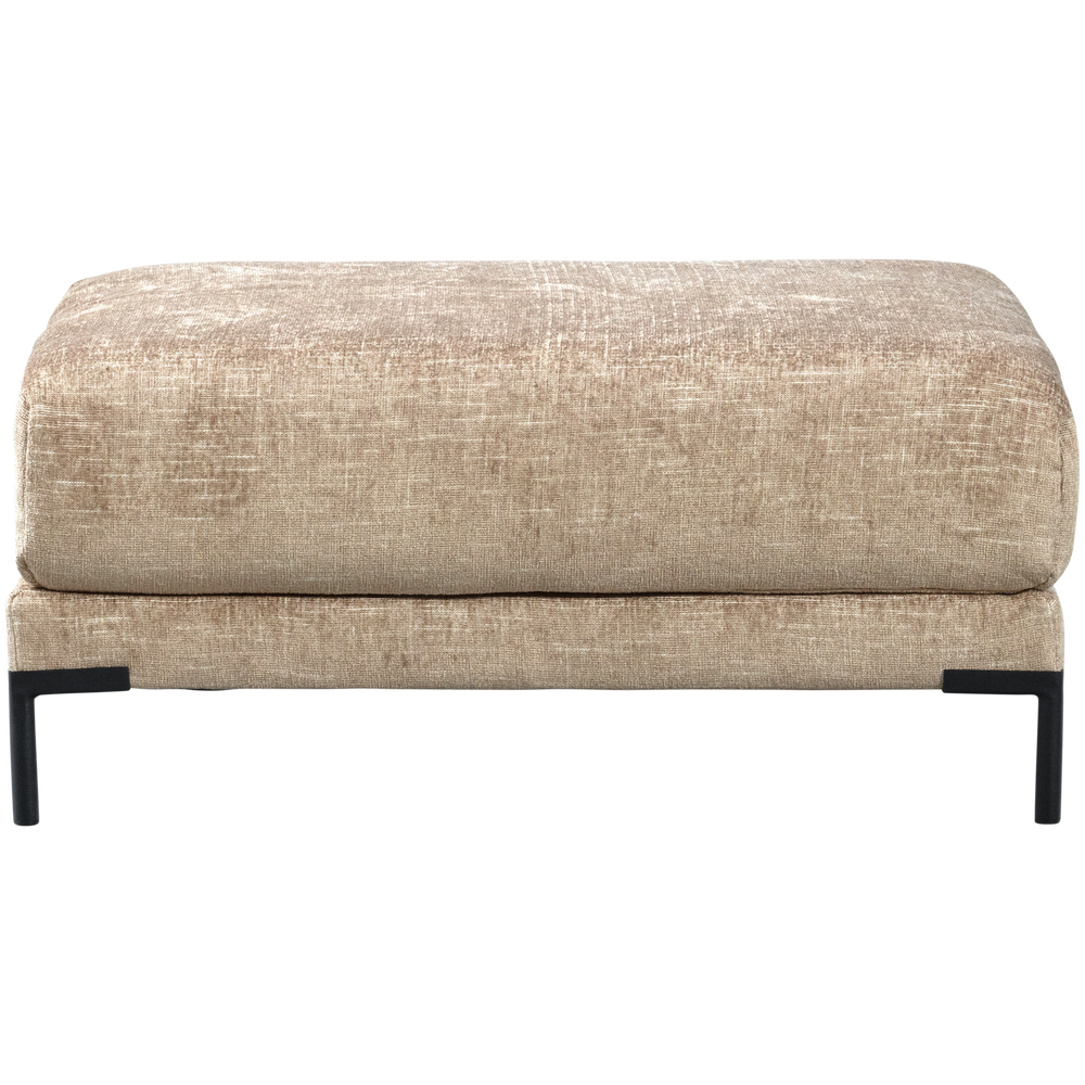 COUPLE POEF 100 CM NATUREL MELANGE