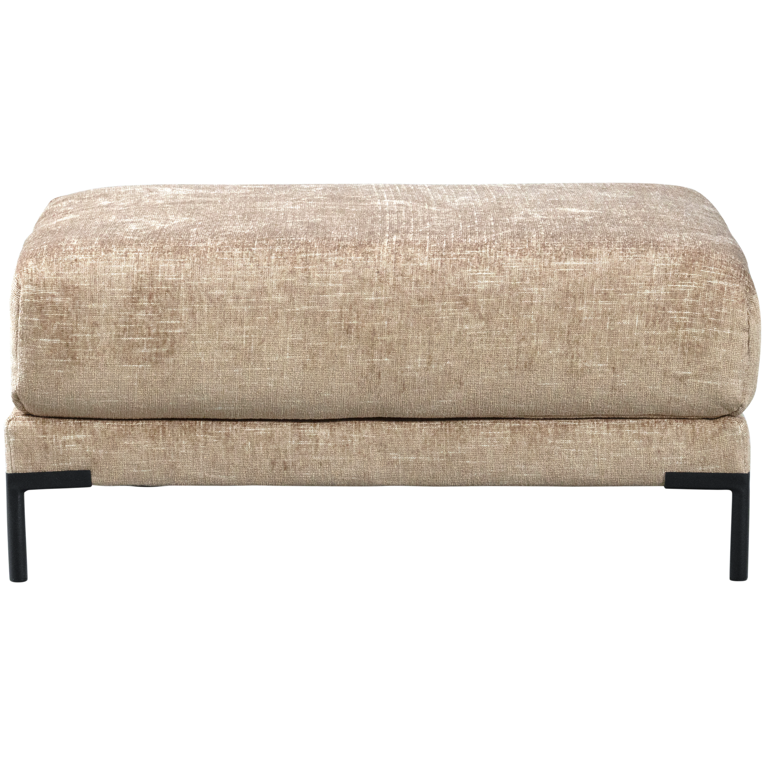 COUPLE POEF 100 CM NATUREL MELANGE