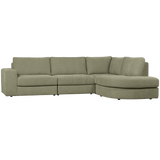 FAMILY HOEKBANK RONDING RECHTS GROEN