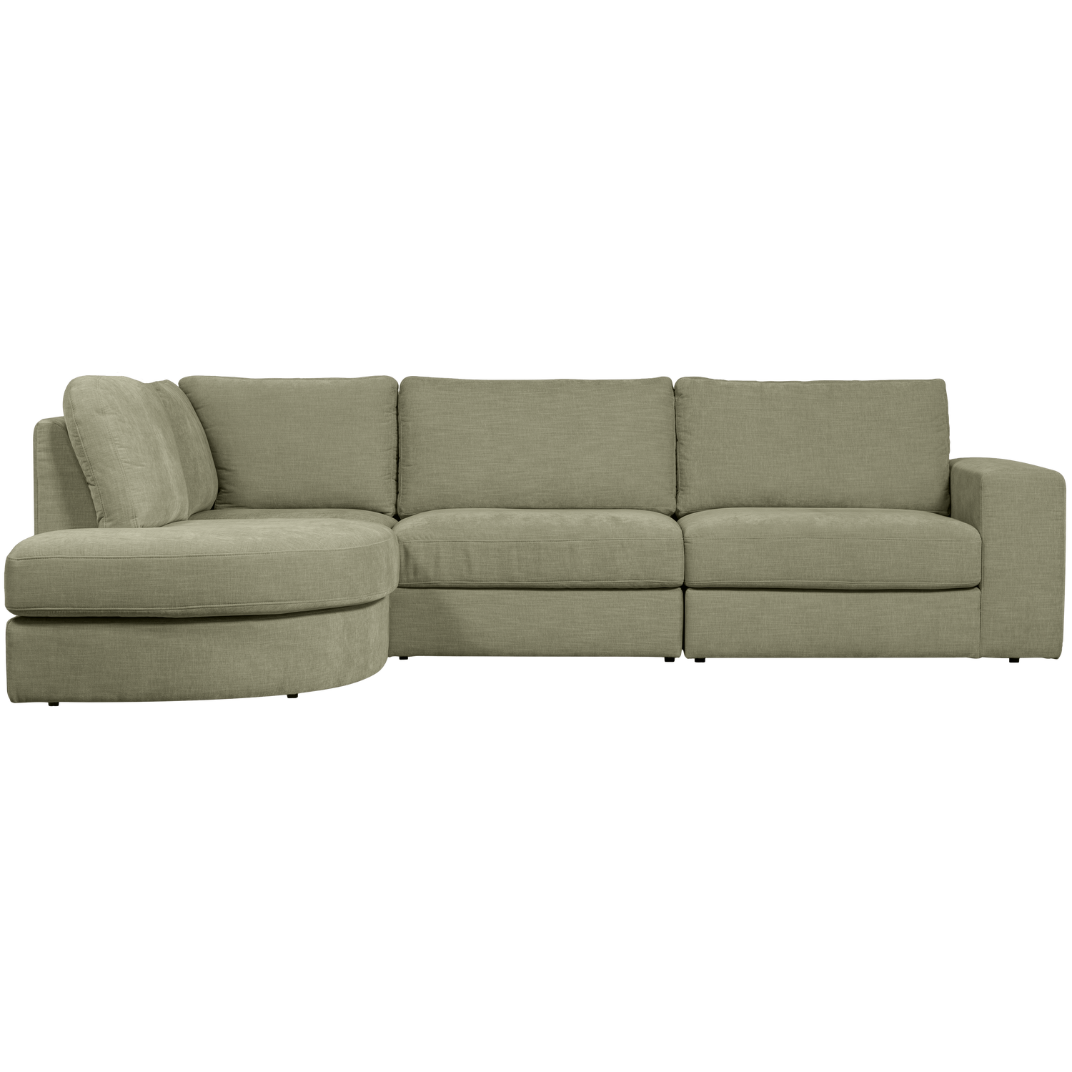 FAMILY HOEKBANK RONDING LINKS GROEN