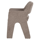 BIGFOOT EETKAMERSTOEL CHENILLE TAUPE [fsc]