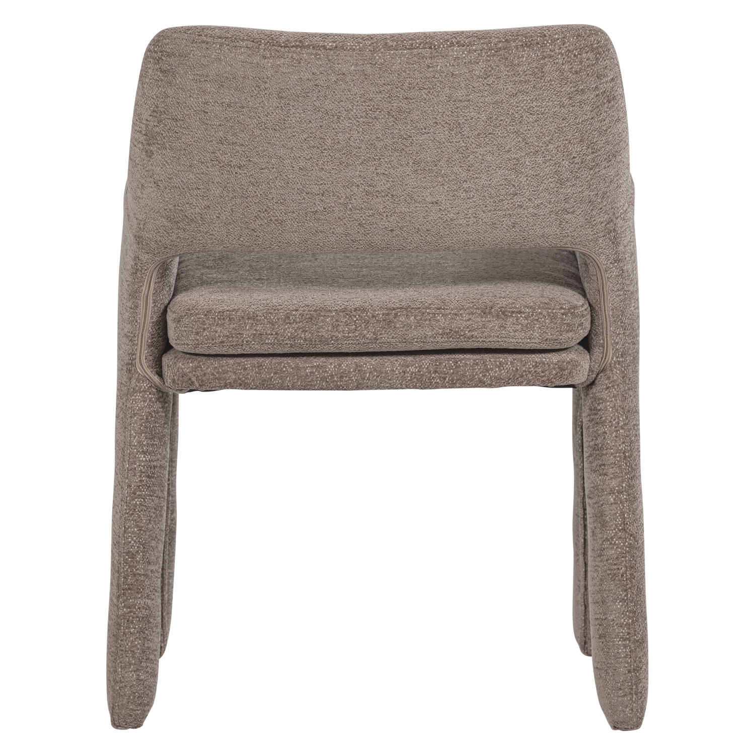 BIGFOOT EETKAMERSTOEL CHENILLE TAUPE [fsc]