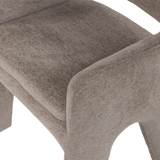 BIGFOOT EETKAMERSTOEL CHENILLE TAUPE [fsc]