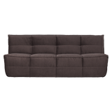 CLUSTER 3-ZITS BANK VELVET CHOCOLADE BRUIN