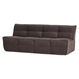 CLUSTER 3-ZITS BANK VELVET CHOCOLADE BRUIN