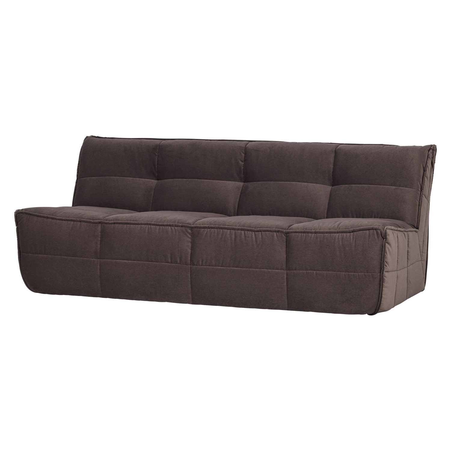 CLUSTER 3-ZITS BANK VELVET CHOCOLADE BRUIN