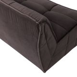 CLUSTER 3-ZITS BANK VELVET CHOCOLADE BRUIN