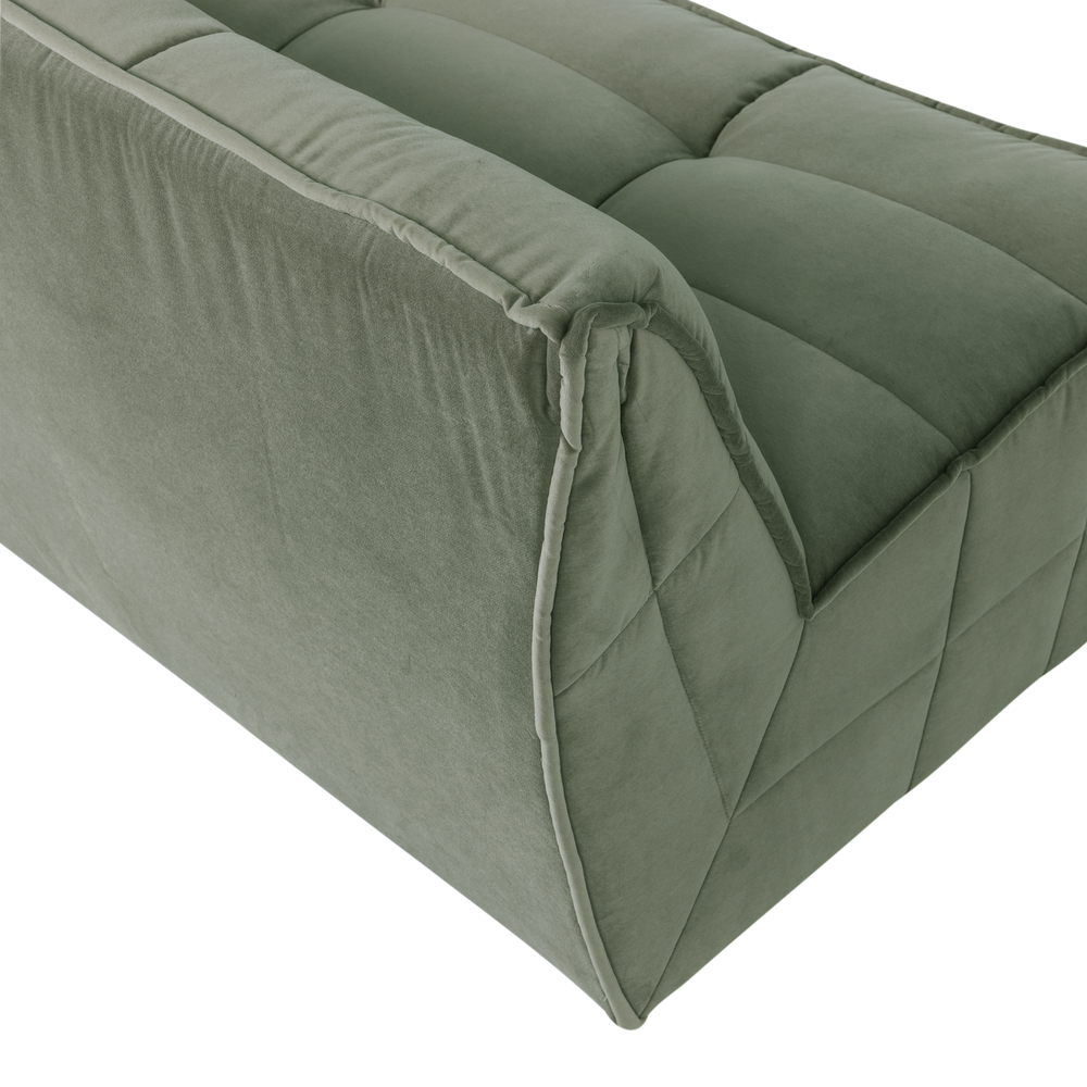 CLUSTER 3-ZITS BANK VELVET PISTACHE GROEN