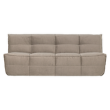 CLUSTER 3-ZITS BANK VELVET WARM TAUPE