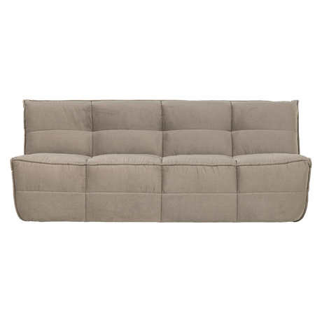 CLUSTER 3-ZITS BANK VELVET WARM TAUPE