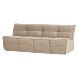 CLUSTER 3-ZITS BANK VELVET ZACHT BEIGE