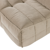 CLUSTER 3-ZITS BANK VELVET ZACHT BEIGE