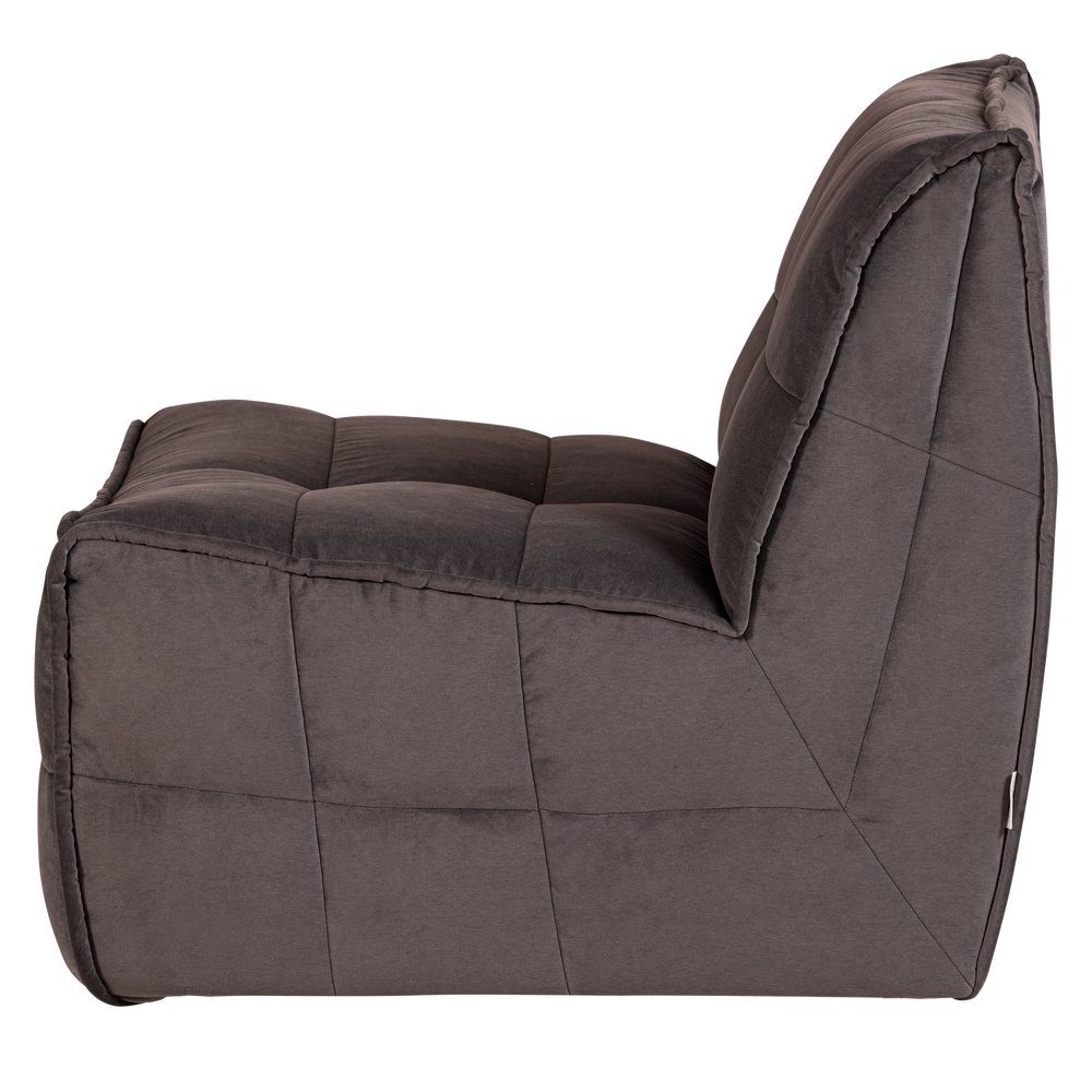 CLUSTER 1-ZITS ELEMENT VELVET CHOCOLADE BRUIN