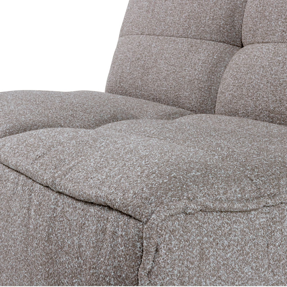 CLUSTER 1-ZITS ELEMENT BOUCLE WARM GRIJS