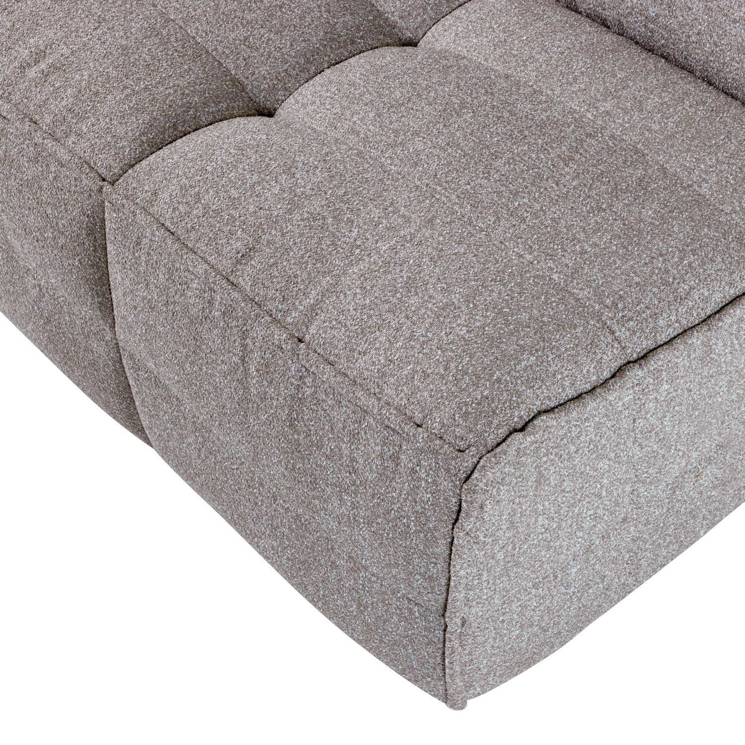 CLUSTER 1-ZITS ELEMENT BOUCLE WARM GRIJS