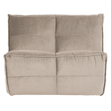 CLUSTER 1-ZITS ELEMENT VELVET WARM TAUPE